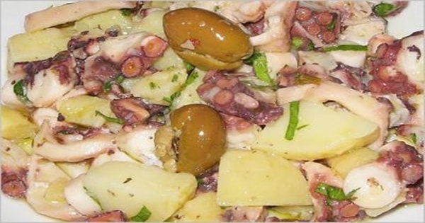 Octopus & Potatoes Salad